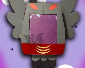 helluva boss mini backpack Jupkem Anime Bag USB with Charging Port Student School Bag Laptop Cosplay for Boys Girls, Black Electronics Official Helluva Boss Loo Loo backpack from the Loo Loo Land collection. Helluva Boss - Stolas Ita