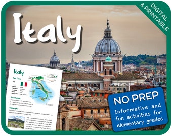 Italy (Fun stuff for elementary grades)