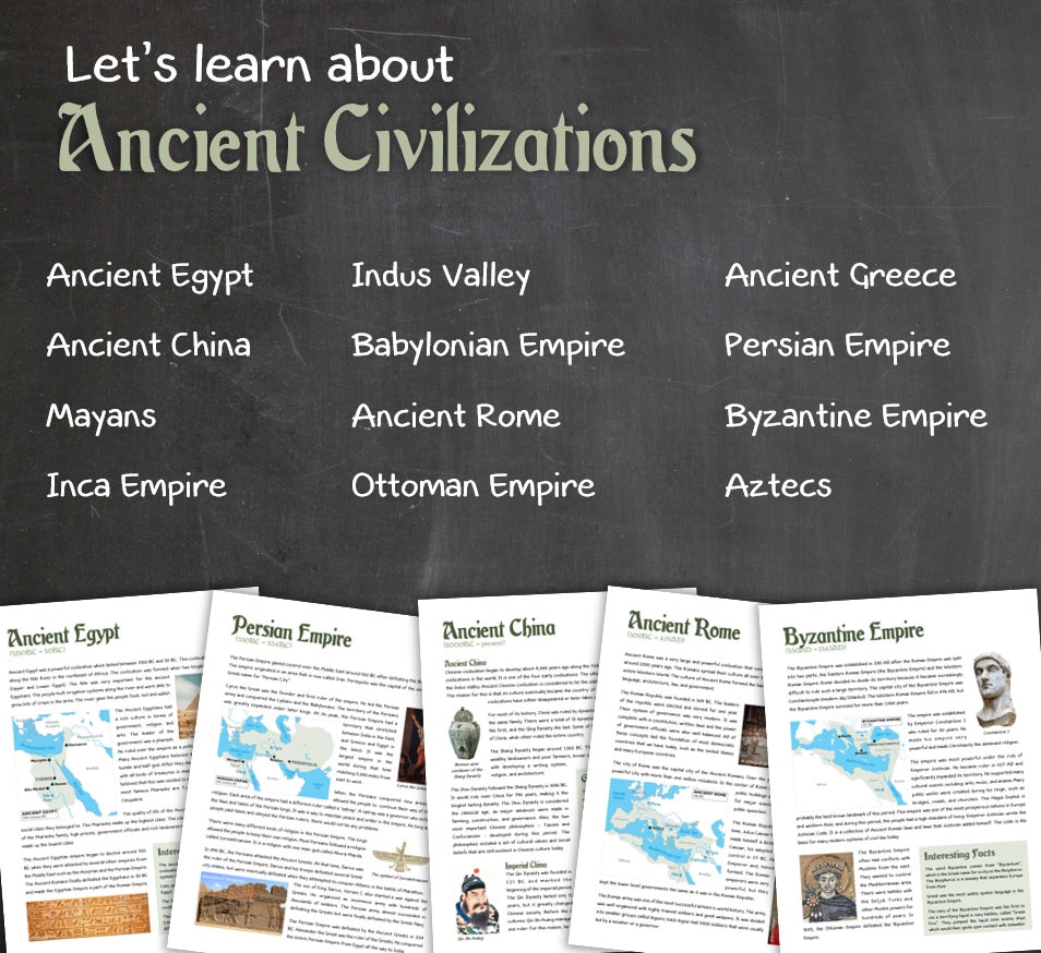 Ancient Civilizations - Etsy