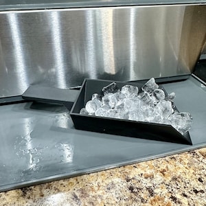 Ice Scoop for Nugget Ice Makers, Pebble Ice Maker Scooper, Replacement Ice Scoop, Small Scoop, Kitchen Accessories, Ice Scoop Holder