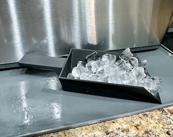 Stainless Steel Ice Scoop Holder - Hanging Or Standing Scooper Accessory For Ice Makers, Freezers & Bars - View #6