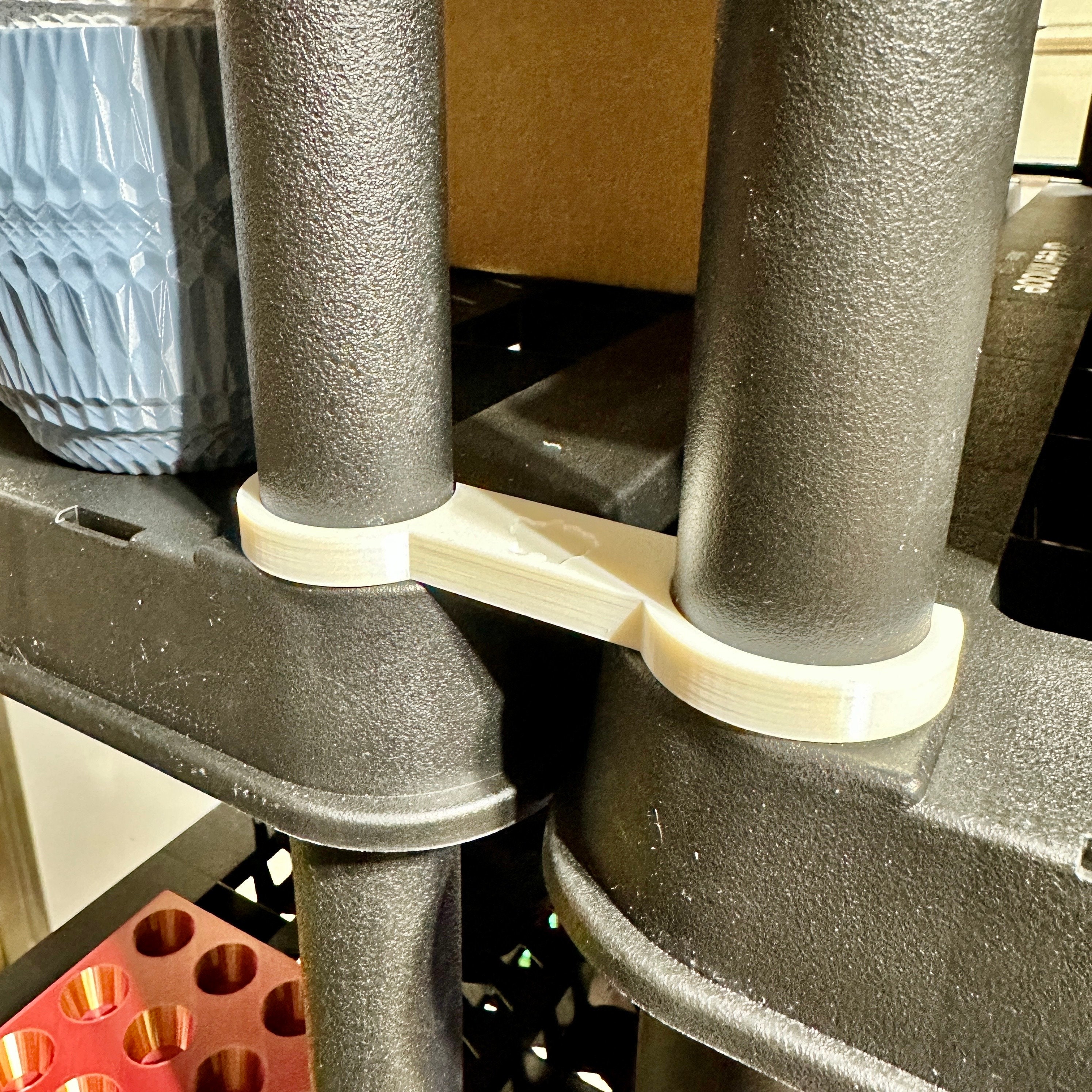 Pvc Stackable Rack Connectors Shelf Connectors for Greenmade 5-tier Utility Rack and Other Plastic ...