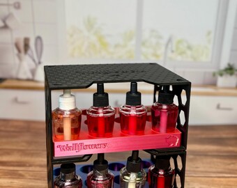 Wallflowers Organizer Shelf Stacker for 12 Refills, Stackable Bath