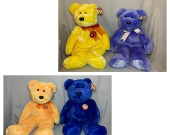 Beanie Buddies- Tradee, Sunny, Clubby, Clubby ll