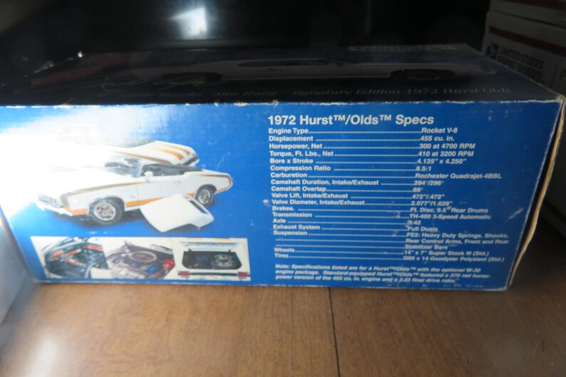 Linda Vaughn Miss Hurst 1972 Hurst Olds Oldsmobile Autographed W/coa 1: ...