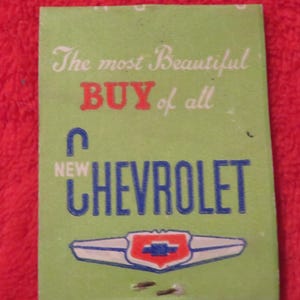 Gas Oil Matchbook - Etsy