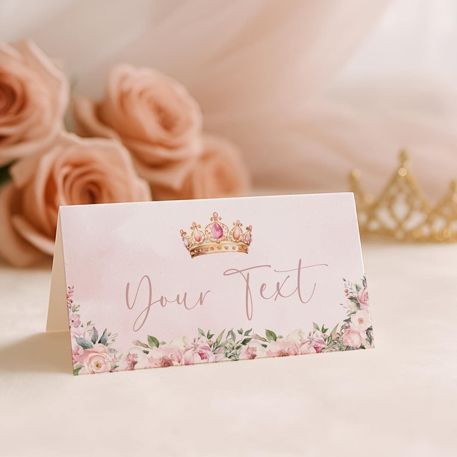42 Unique Fairy Tale Crafts for Kids Perfect for Craft Time 9 Princess Food Labels, Royal Princess Food Tag, Once Upon a Time…