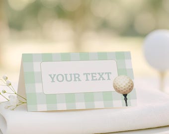 Golf Theme Food Tent Labels, Hole In One Food Cards, Food Signs Golf Party, Boys Golf Party Decor, Birthday Party Buffet Card, sb118