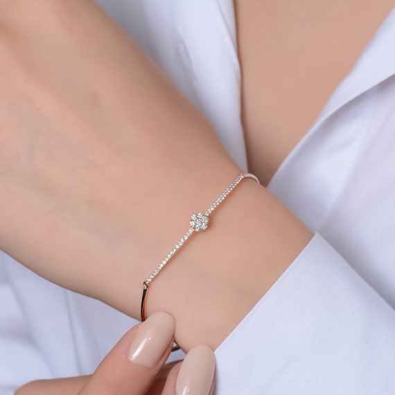 Womens diamond bracelet sale sale
