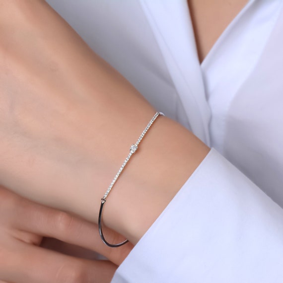 Womens diamond bracelet sale deals