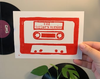 Cassetta Linocut Stampa
