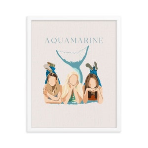 Aquamarine Movie Framed poster