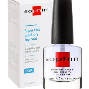 super fast quick dry top coat. glossy nail polish. quick manicure. high gloss finish coating.