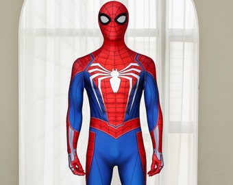Disfraces Conjunto De Mono De Cosplay De Spiderman Con Gafas Disfraces Conjunto De Mono De Cosplay De Spiderman Con Gafas