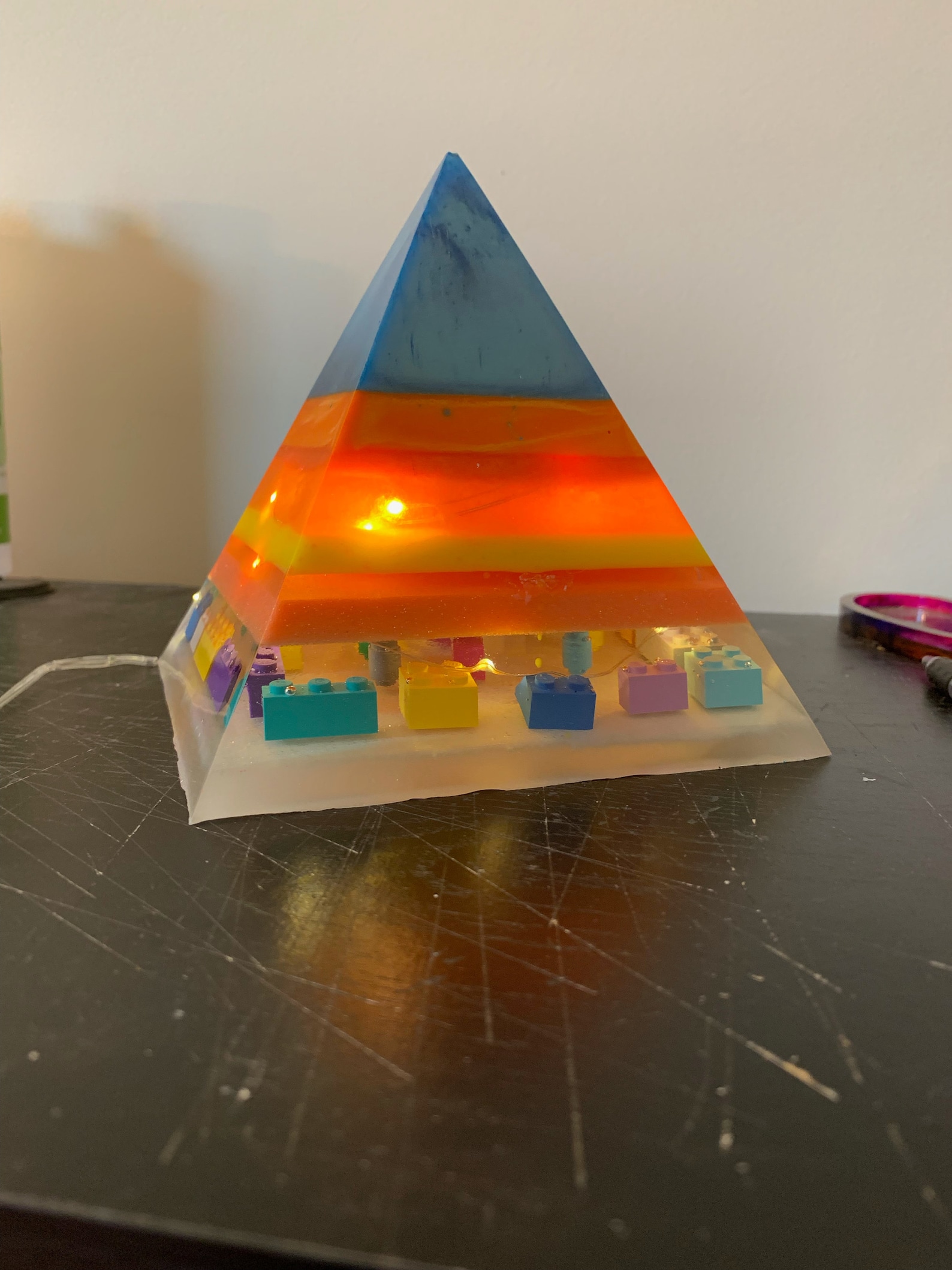 Custom Resin Pyramid Etsy
