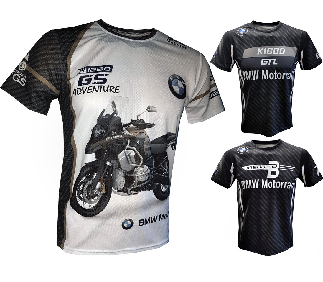 T-Shirt Jersey Printed Direct BMW GS 800 850 1200 1250 Motorrad Motorcycles
