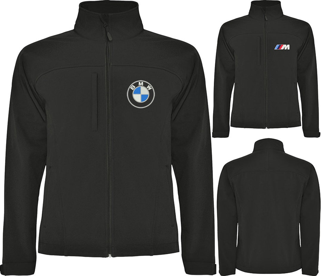 Logo Embroidered BMW Mpower on Softshell Veste Jacket Blouson Chaqueta