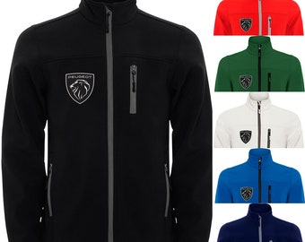 Peugeot Sport Softshell Veste Blouson Chaqueta Giacca Idée cadeau Cadeau logos brodés