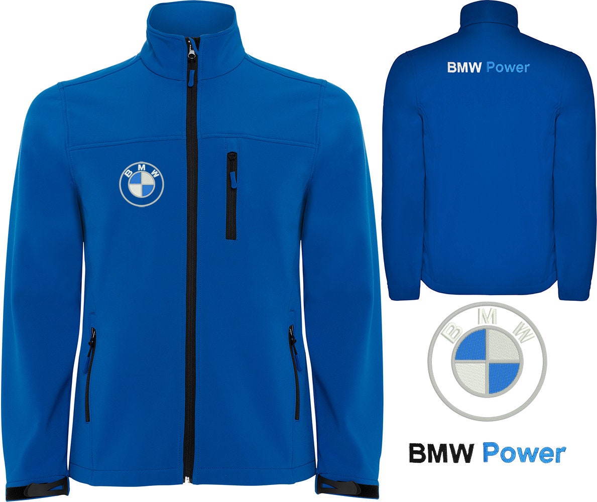 Logo brodé BMW M-Power on Softshell Veste Blouson Chaqueta Giacca