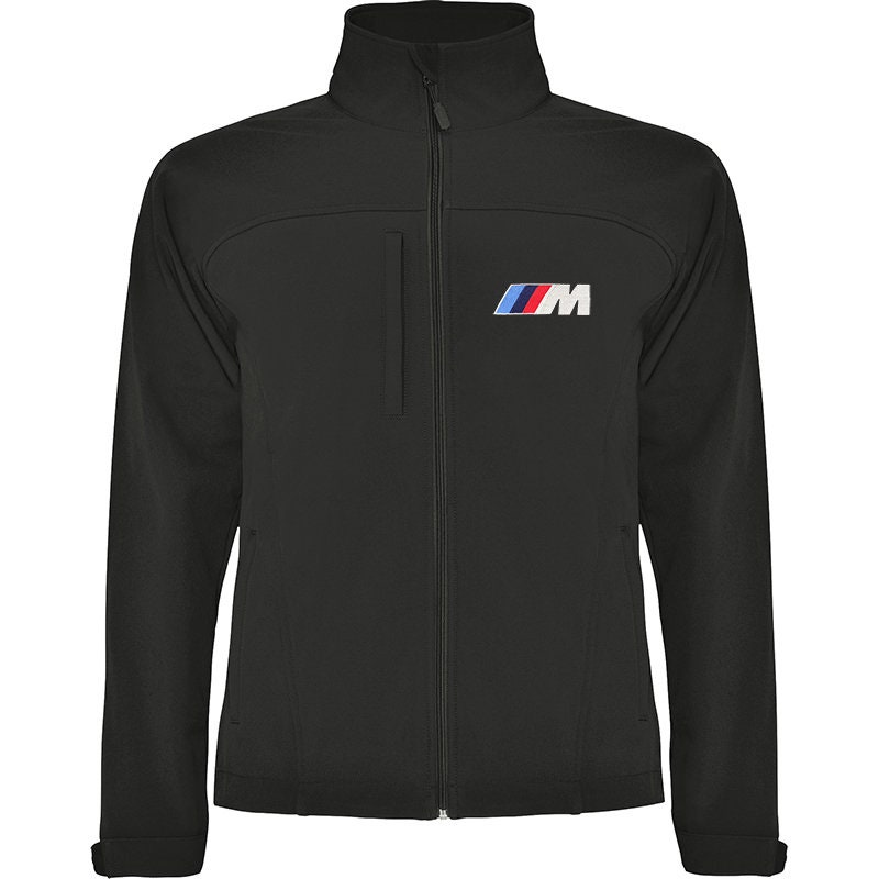 Logo Embroidered BMW M-power on Softshell Veste Jacket Blouson Chaqueta ...