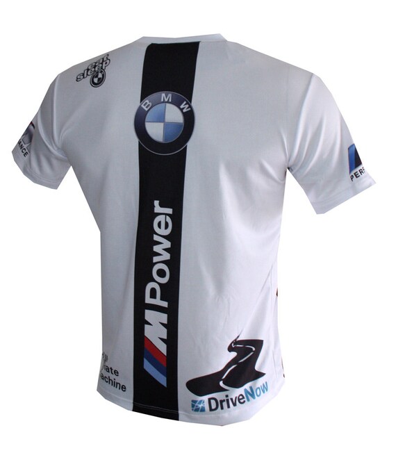 BMW M-Power Logo on T-shirt Maglietta Tuning Camiseta Nurburgring Mpower M  Power
