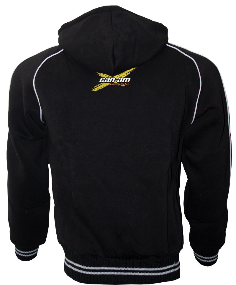 Can-am Hooded Fleece Jacket Polar Coat Veste Mantel Blouson - Etsy