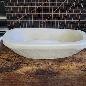 10&quot;x6&quot; Dough bowl mold. Made with super elastic silicone for easy unmolding.