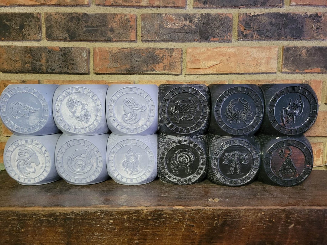 Zodiac Silicone Molds, Zodiac Candle, Astrology, Astrology Candle