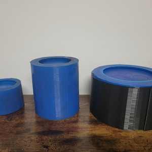 Concrete candle molds, silicone mold, candle molds, large candle mold, small candle mold, custom candle molds, wick placement