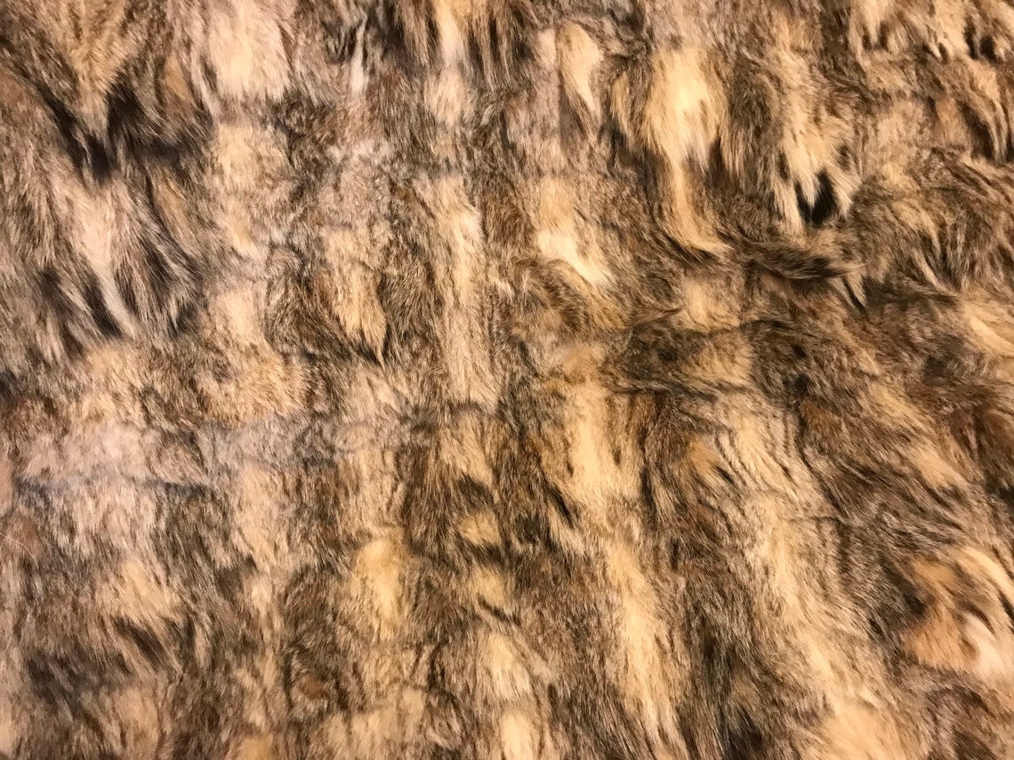 Lynx Fur Blanket Luxury Bedding Animal Hide Blanket Real Etsy
