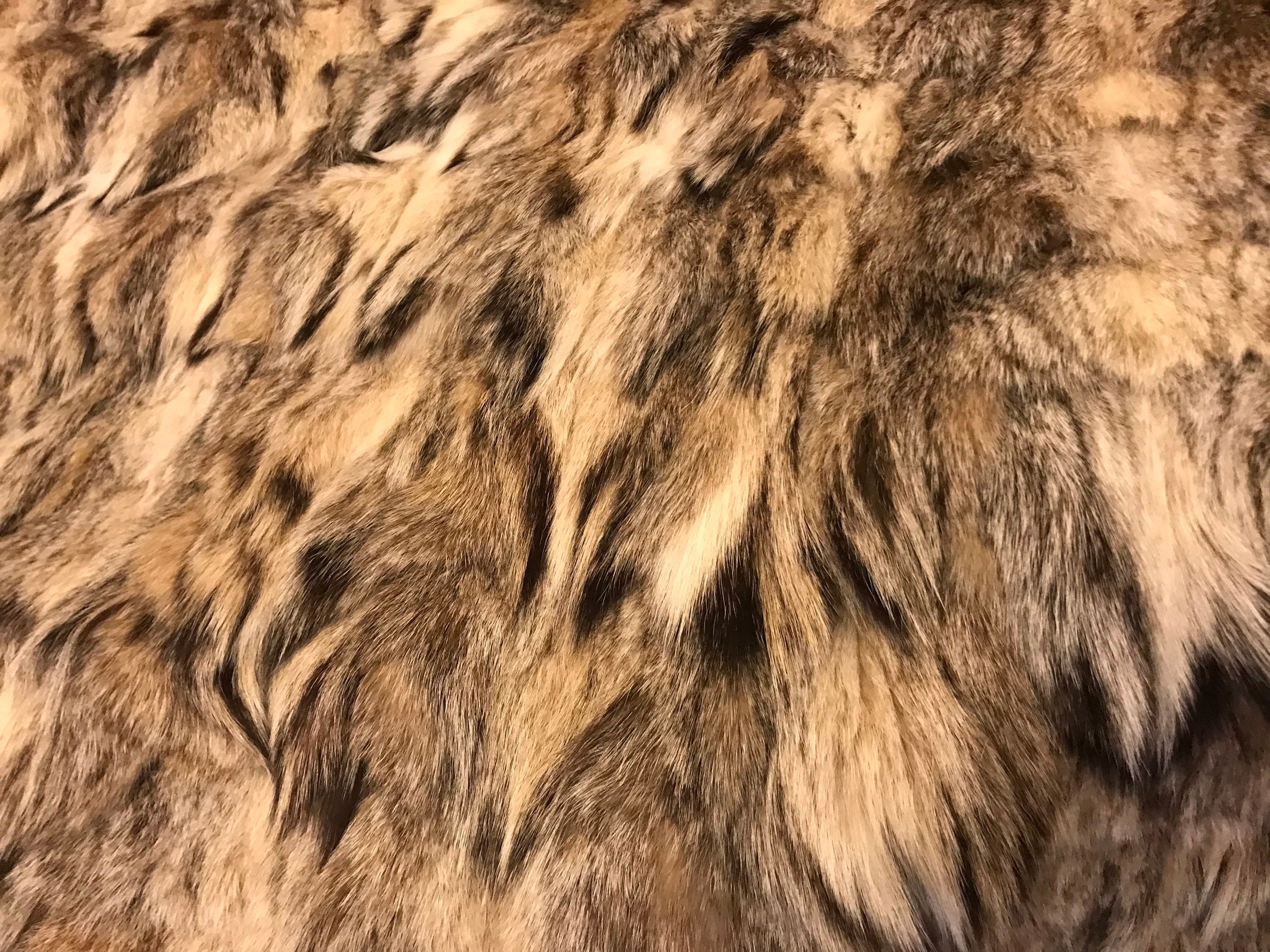 Lynx Fur Blanket Luxury Bedding Animal Hide Blanket Real Etsy