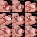 Natural Clear Quartz Gemstone-  Crystal Cabochons - Both Side Polished Loose Crystal Cabs For Making DIY Art Craft Jewellery product logo