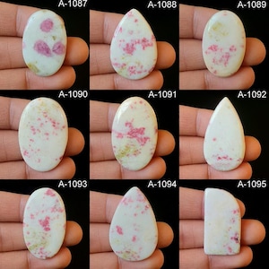 Natural Cinnabar Gemstone - Top Quality - Cinnabar Cabochon, Flat Back, Polished, Cinnabar For Making DIY Art Craft Jewellery