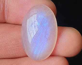 Flashy Moonstone Cabochon – Flat Back, DIY Jewelry Making