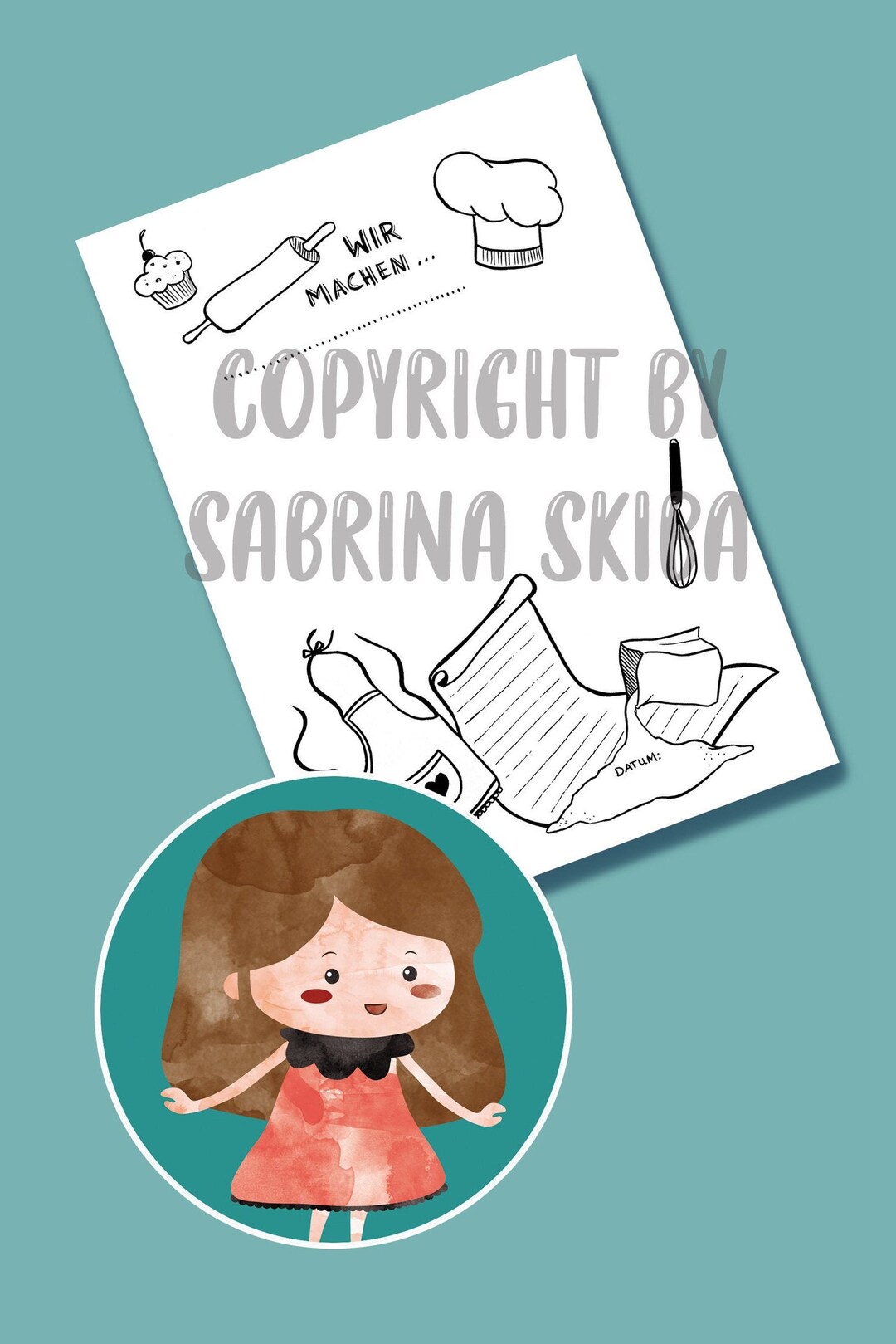 Kita and Kindergarten Portfolio Template we Do - Etsy