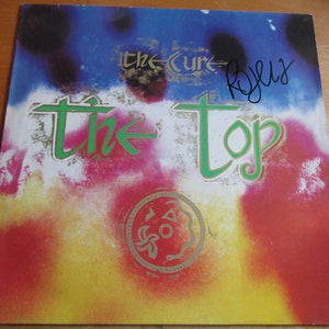 Robert Smith The Cure The Top Signed  Vinyl Album + Certificate of Authentication 100% Genuine