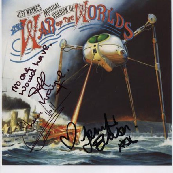 War Of The Worlds Jeff Wayne Shannon Knoll Jennifer Ellison oSIGNED 8" x 10" Photo + Certificate of Authentication 100% Genuine
