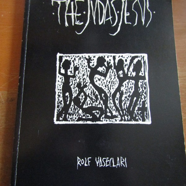 Rolf Vasellari - JudasJesus Judas Jesus 1987 Book With SIGNED Jim Thirlwell Print Foetus 100% Genuine