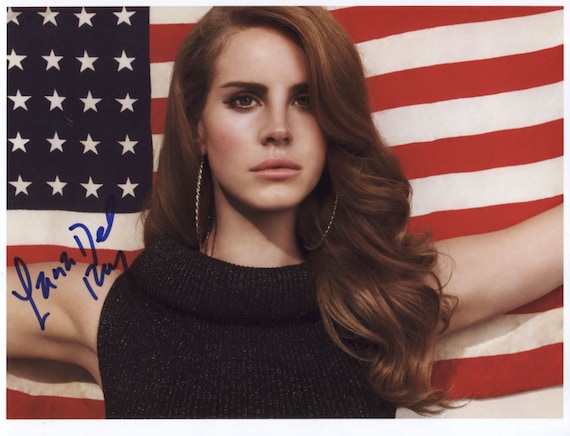 LANA DEL REY SIGNED DID YOU KNOW THERE'S A TUNNEL UNDER