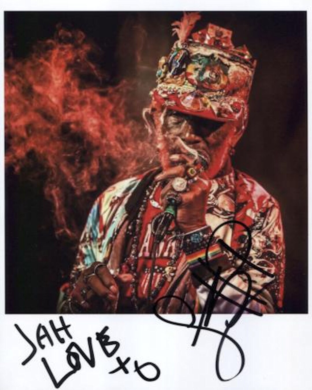 Lee Scratch Perry SIGNED 8