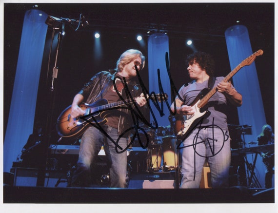 Daryl Hall and John Oates Signed 8