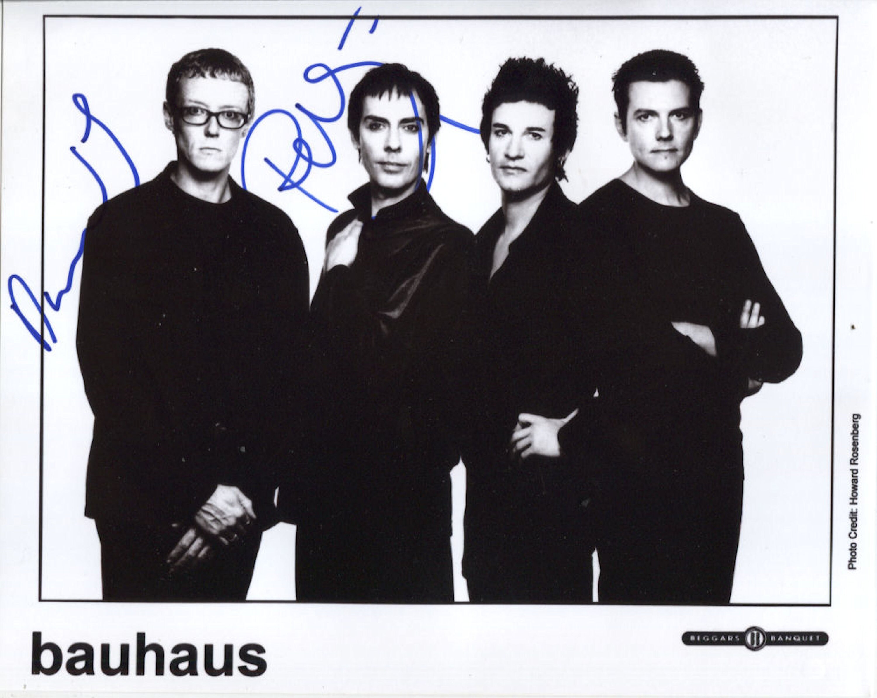 Bauhaus (band) Peter Murphy David J SIGNED 8
