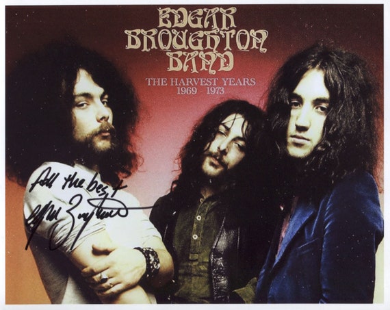 Edgar Broughton (band) Signed 8