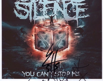 Suicide Silence Full Original Band Signed Autographed 8x12 Inch