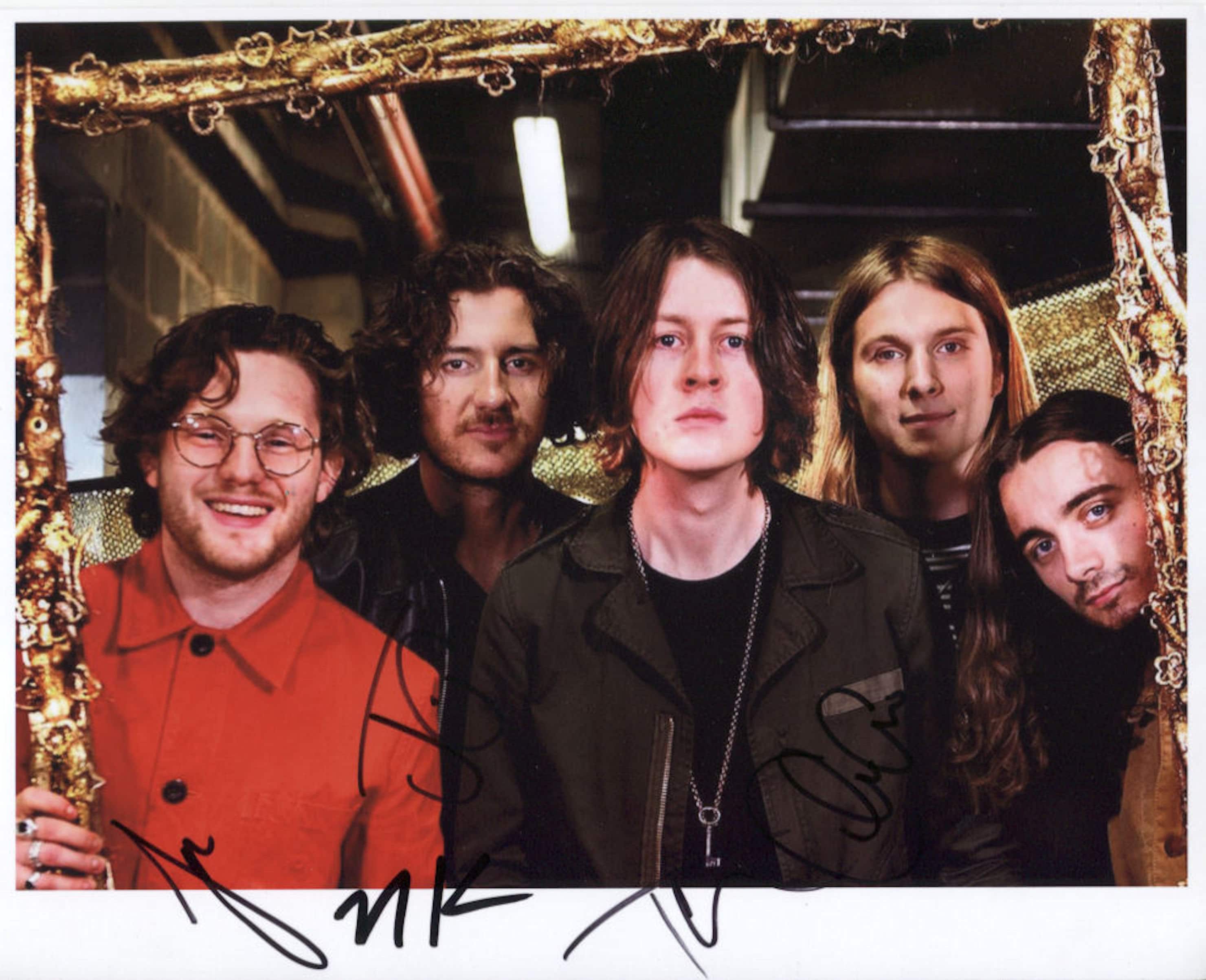 The Blossoms (band) FULLY SIGNED 8