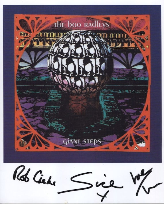 The Boo Radleys (band) SIGNED 8