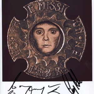 The Mission (Band) Wayne Hussey Craig Adams Simon Hinkler SIGNED 8&quot; x 10&quot; Photo + Certificate of Authentication 100% Genuine