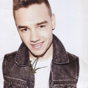Liam Payne One Direction SIGNIERTE 8 &quot;x 10&quot; Foto + Echtheitszertifikat 100% echt