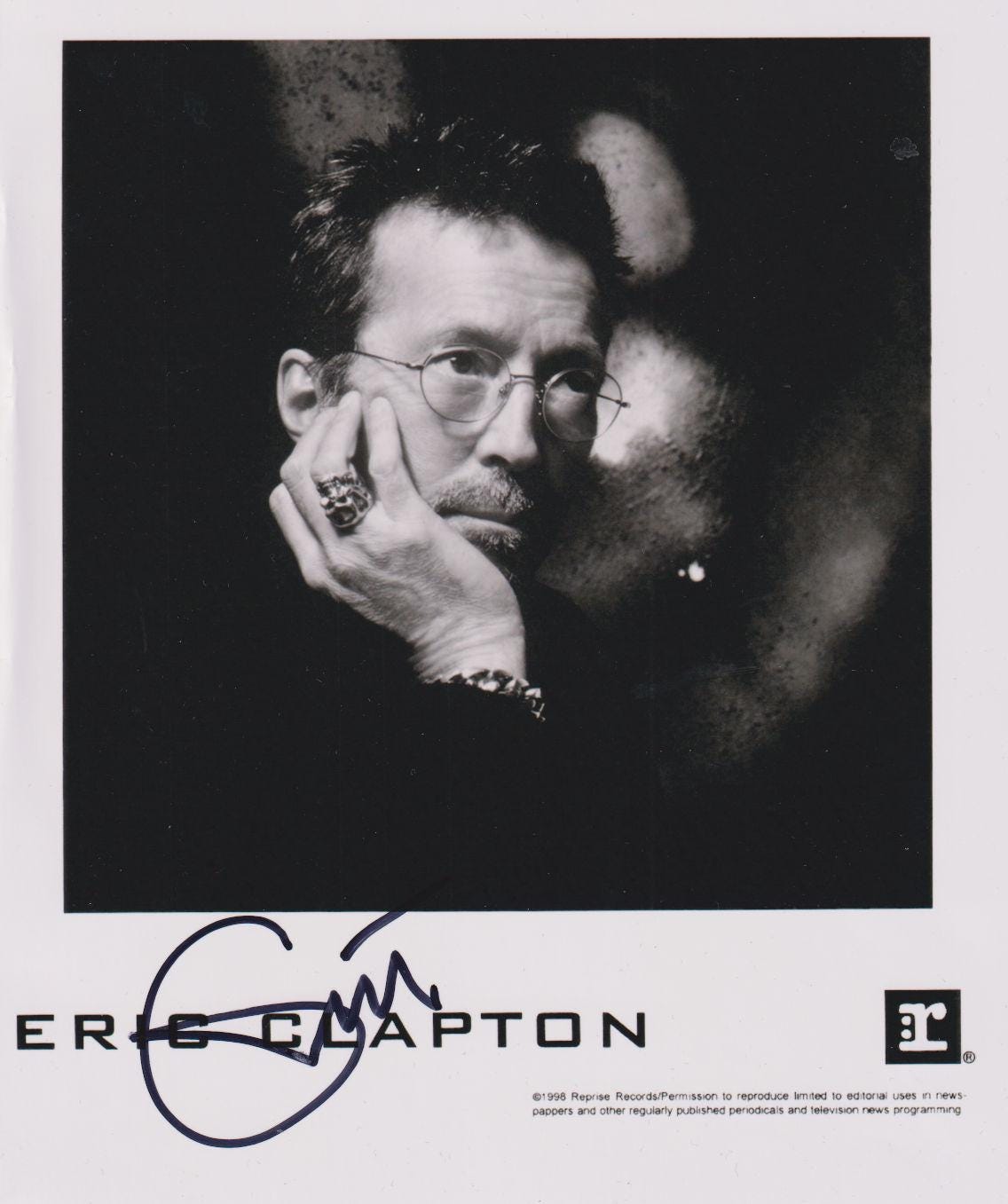Eric Clapton Autograph - Etsy