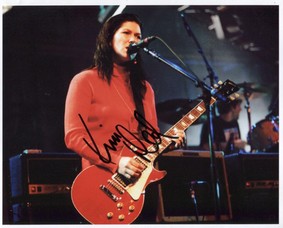 The Breeders (band) Kim Deal SIGNED 8